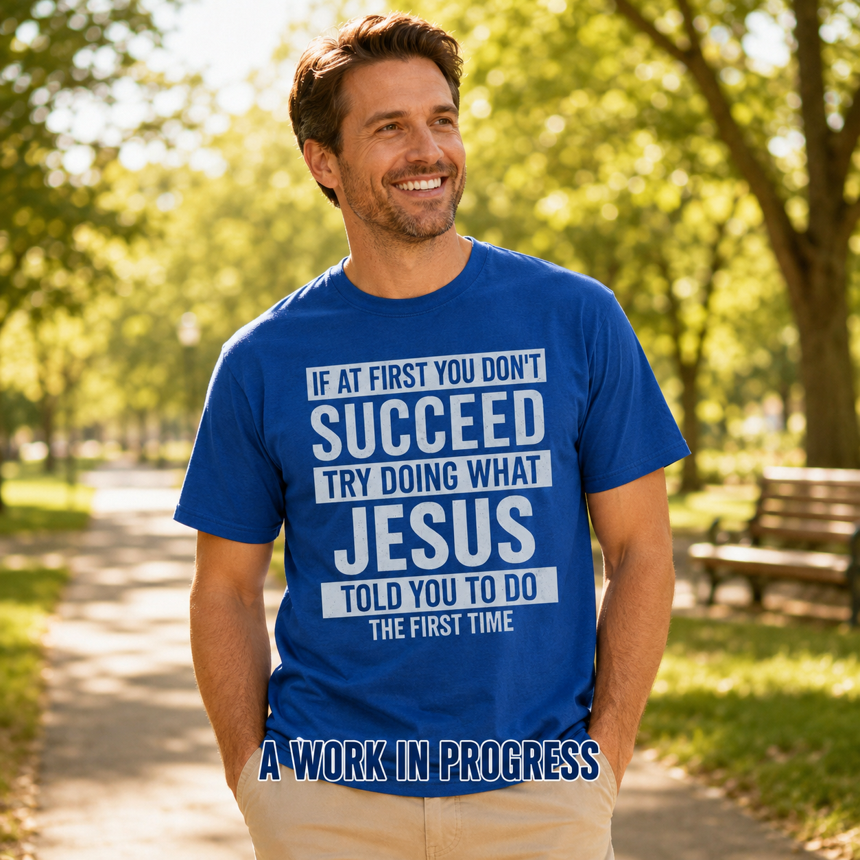 Do What Jesus Said T-Shirt_active_outdoor