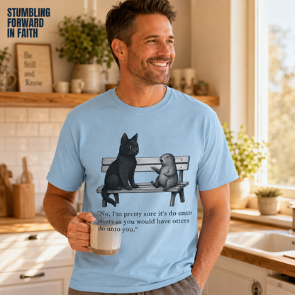Do Unto Otters Humor T-Shirt_ls_indoor