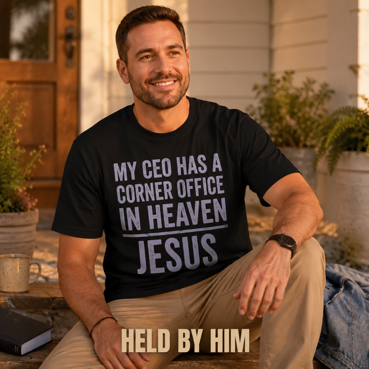 My CEO in Heaven T-Shirt_ls_golden