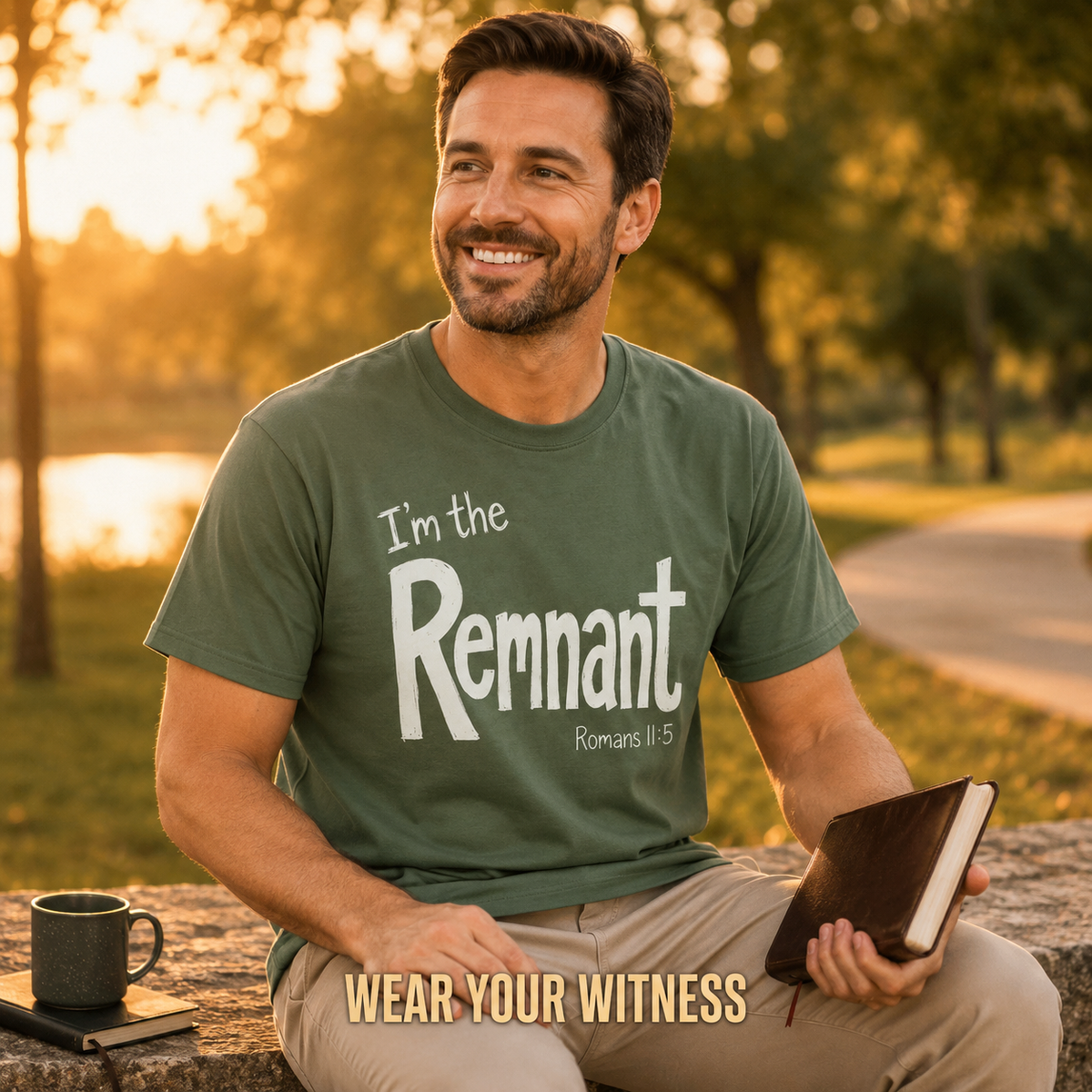 I'm the Remnant T-Shirt_ls_golden