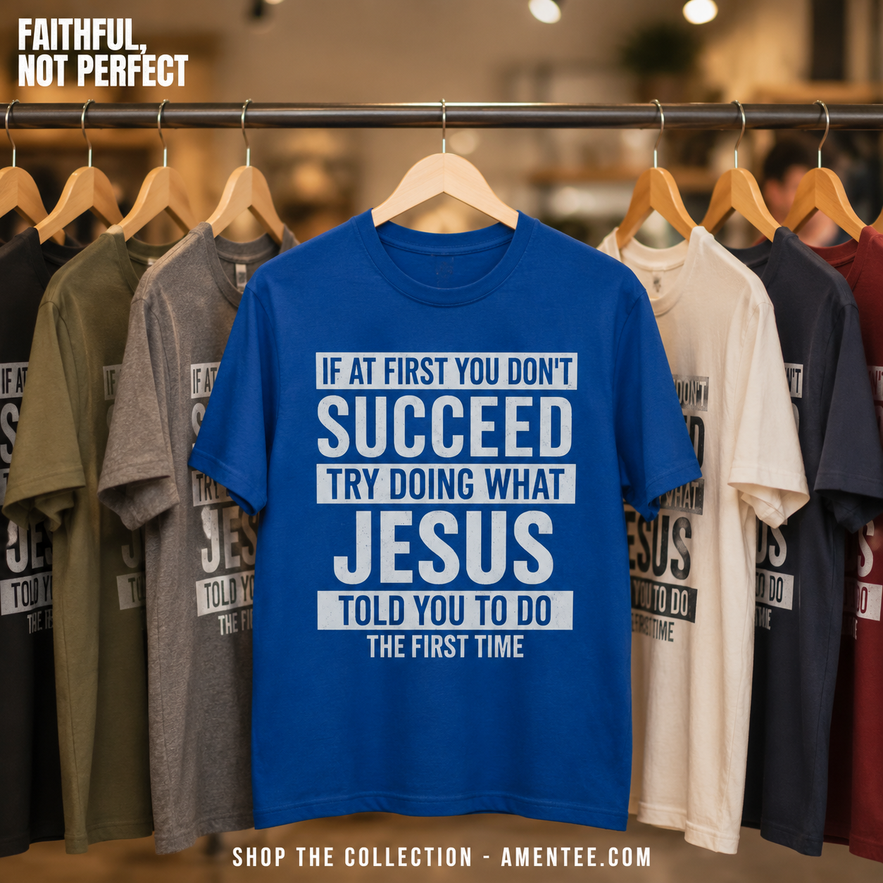 Do What Jesus Said T-Shirt_boutique_rack