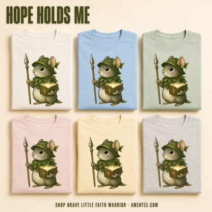Brave Little Faith Warrior T-Shirt_6color_grid