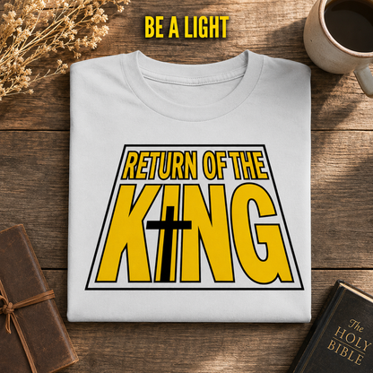 Return of the King T-Shirt_folded_flatlay