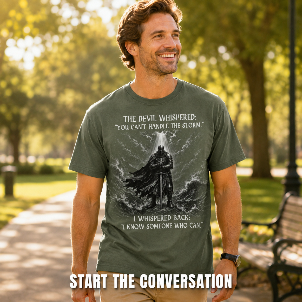 Handling The Storm T-Shirt_active_outdoor