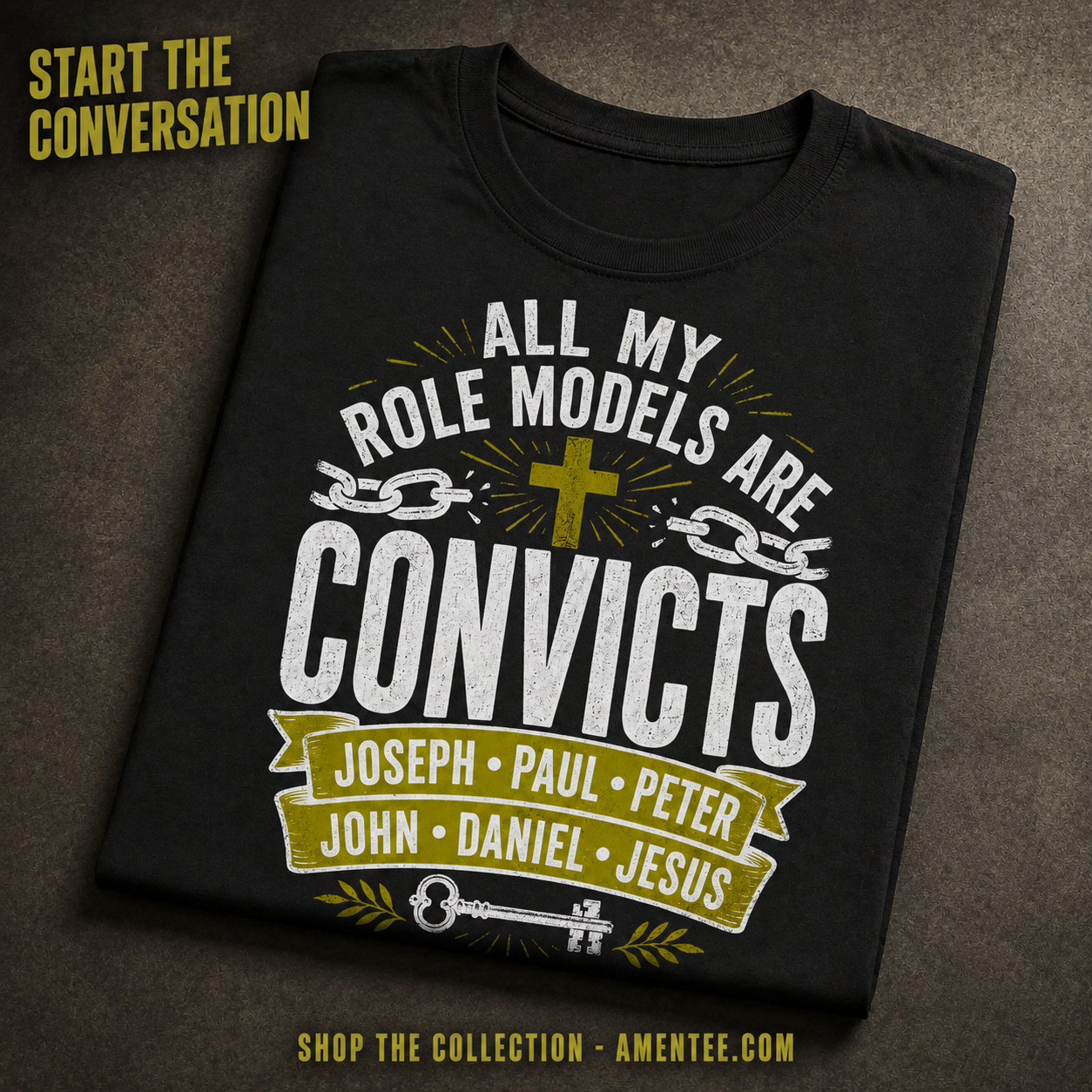 Convicts Role Models T-Shirt_fold_tilt