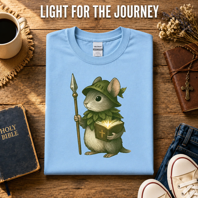 Brave Little Faith Warrior T-Shirt_folded_flatlay