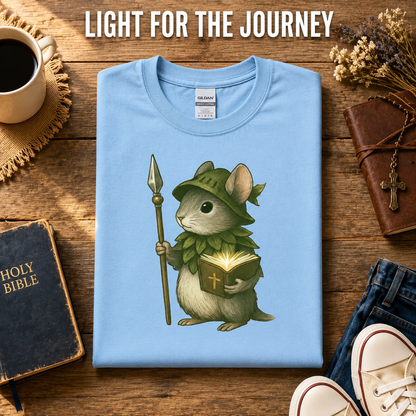 Brave Little Faith Warrior T-Shirt_folded_flatlay