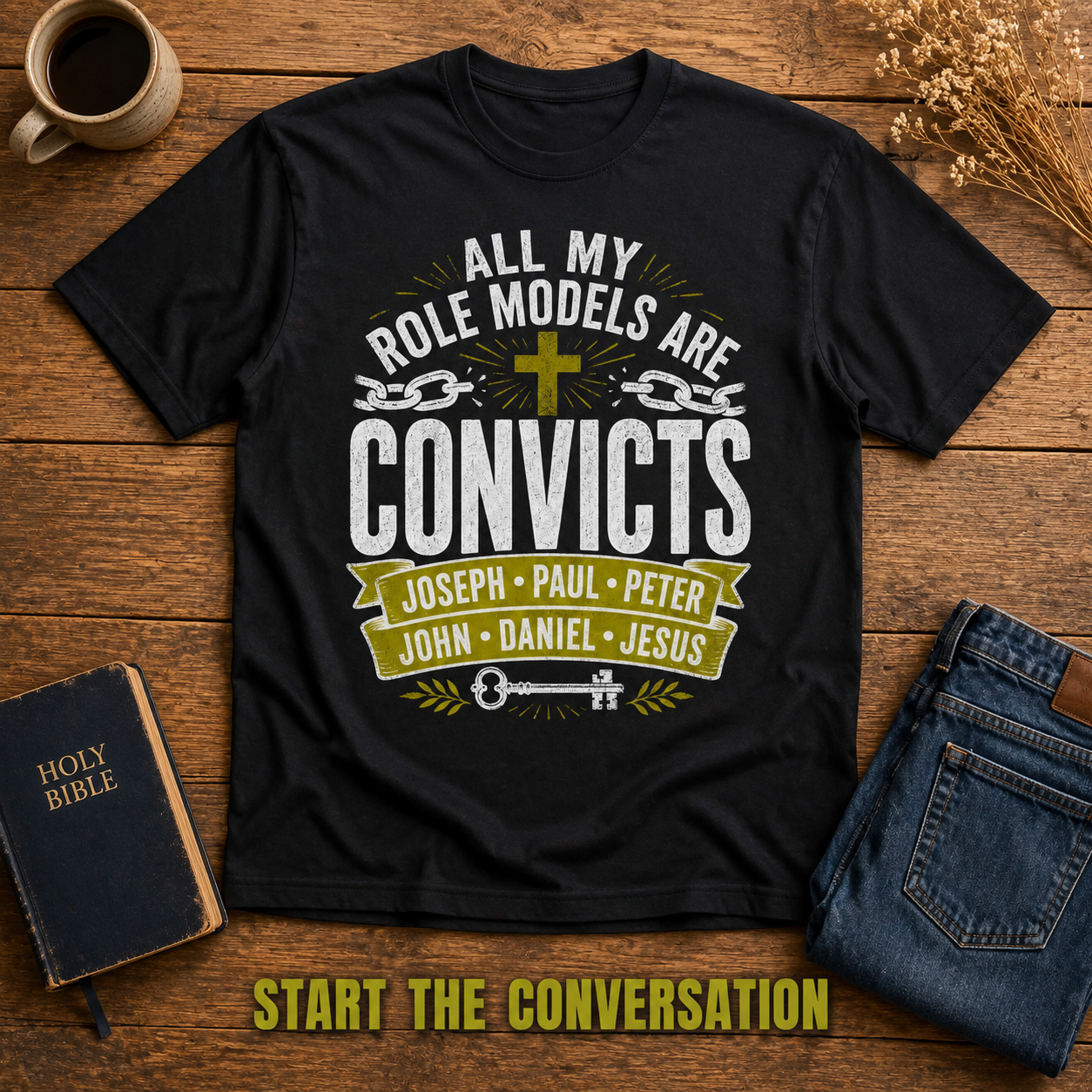 Convicts Role Models T-Shirt_style_flat