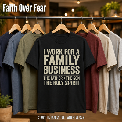 Family Business Trinity T-Shirt_boutique_rack