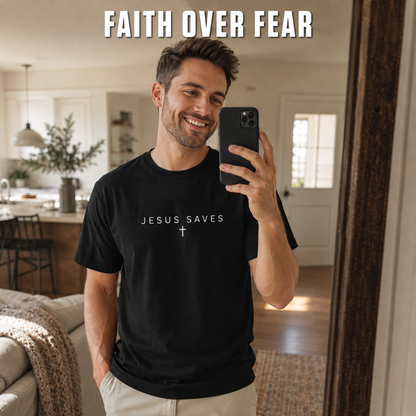 Jesus Saves T-Shirt_ugc_mirror