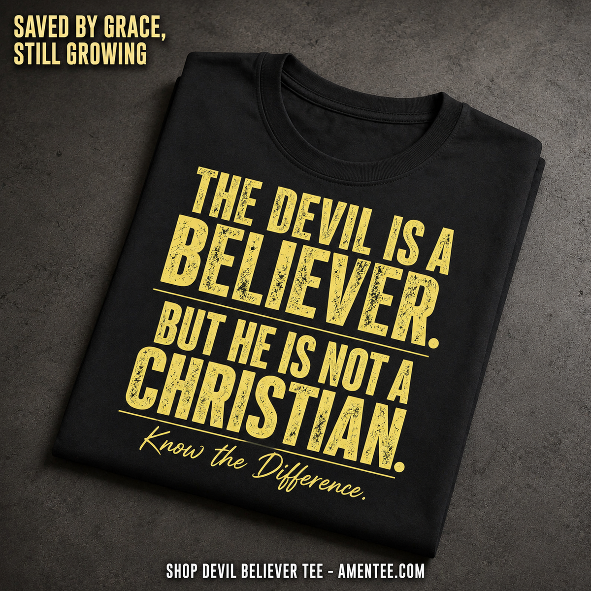 Devil Believer T-Shirt_fold_tilt