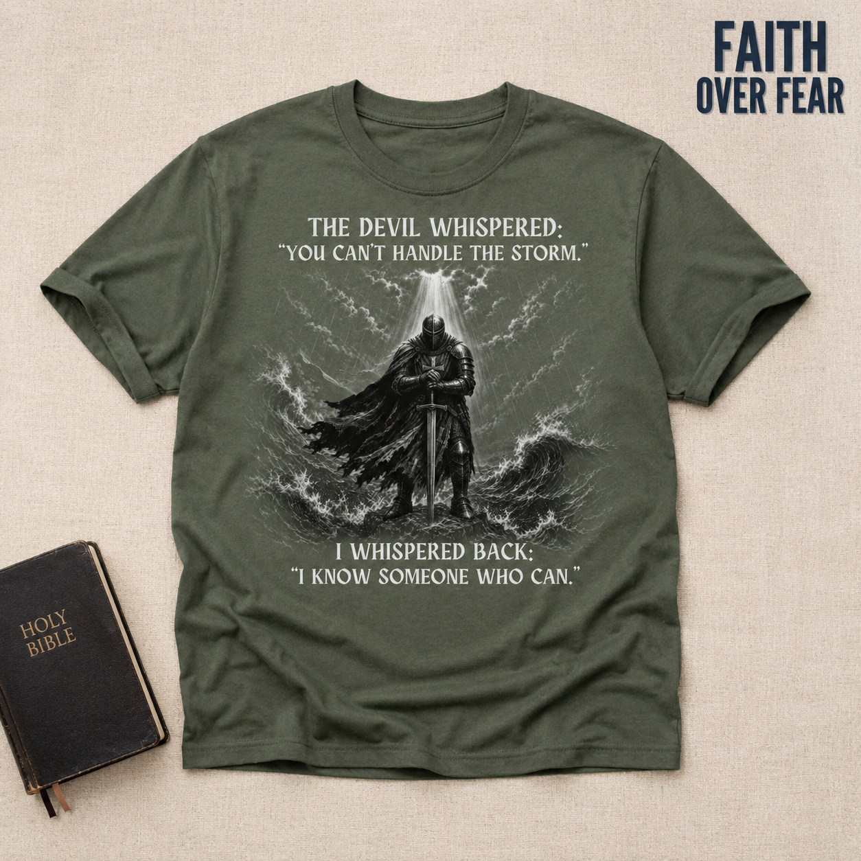 Handling The Storm T-Shirt_min_flat