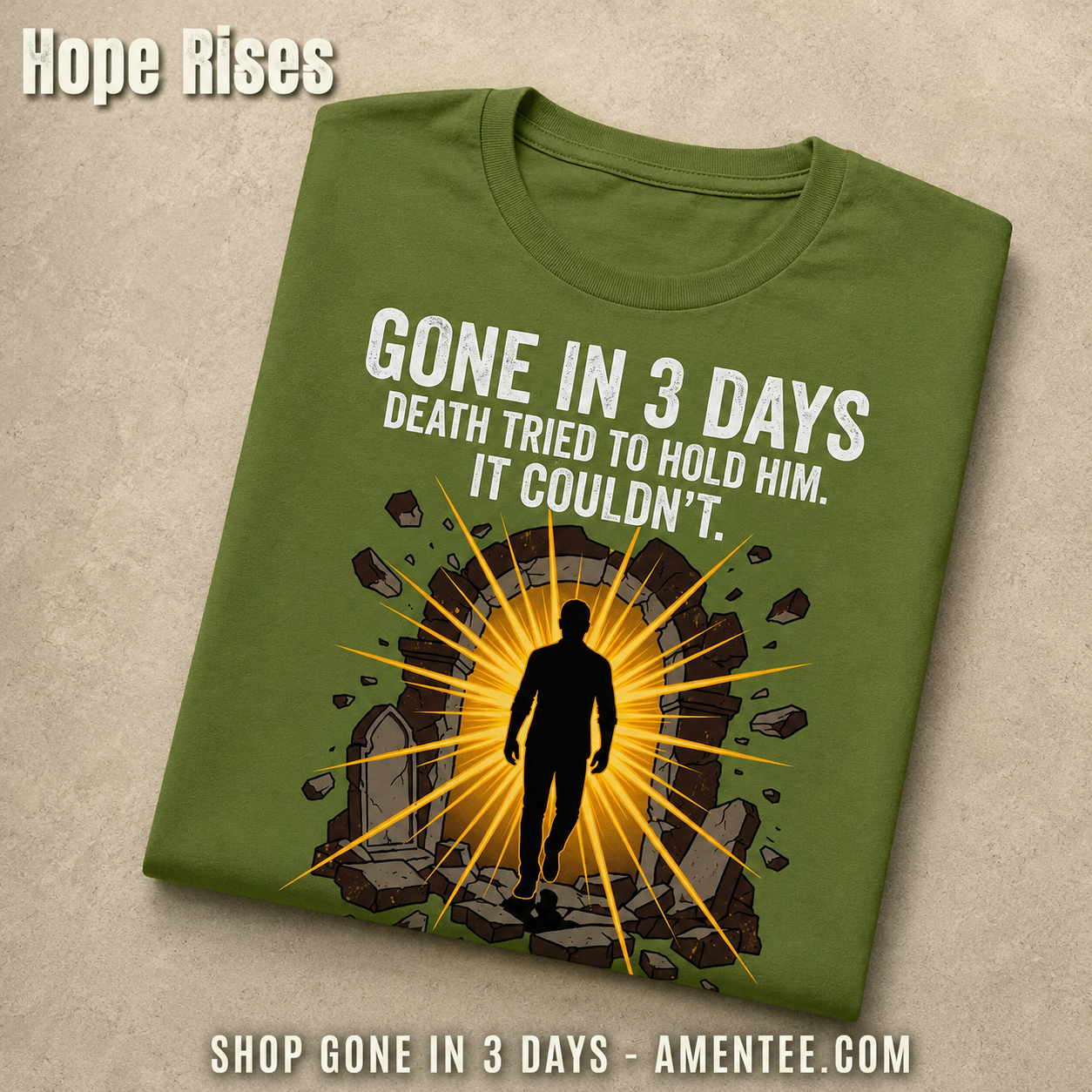 Gone In 3 Days T-Shirt_fold_tilt