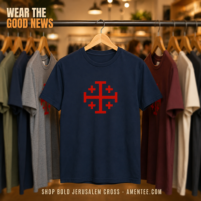 Bold Jerusalem Cross T-Shirt_boutique_rack