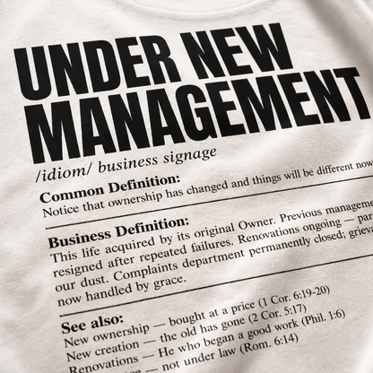 New Management T-Shirt_macro_detail