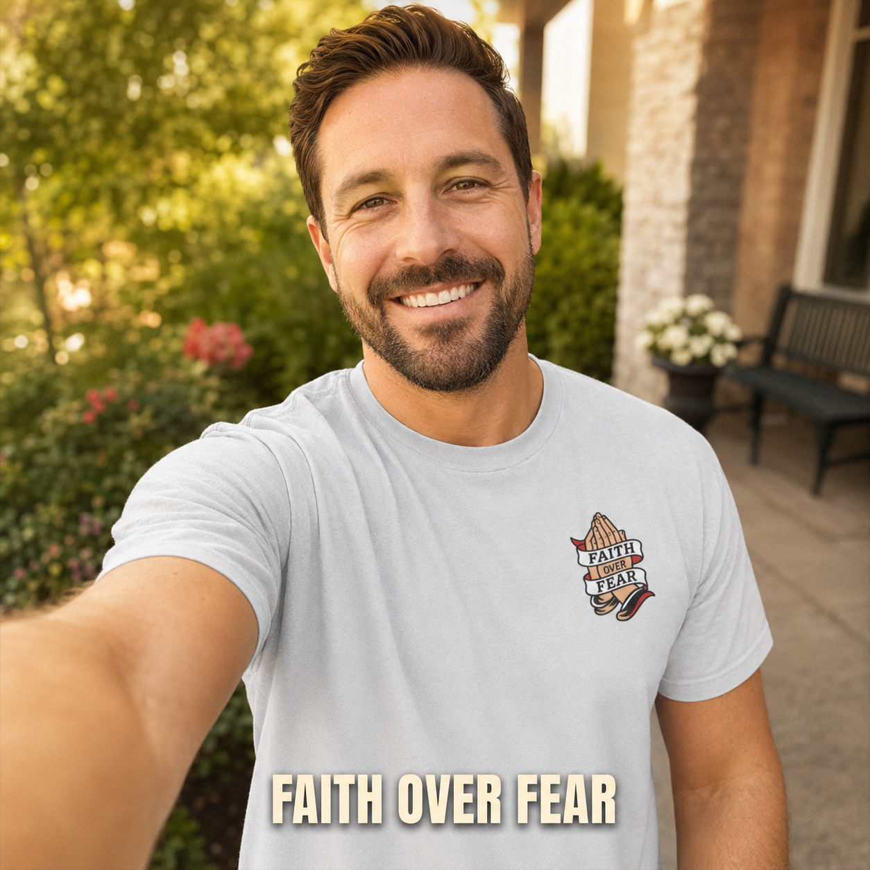 Faith Over Fear T-Shirt_ugc_outdoor