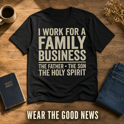Family Business Trinity T-Shirt_style_flat