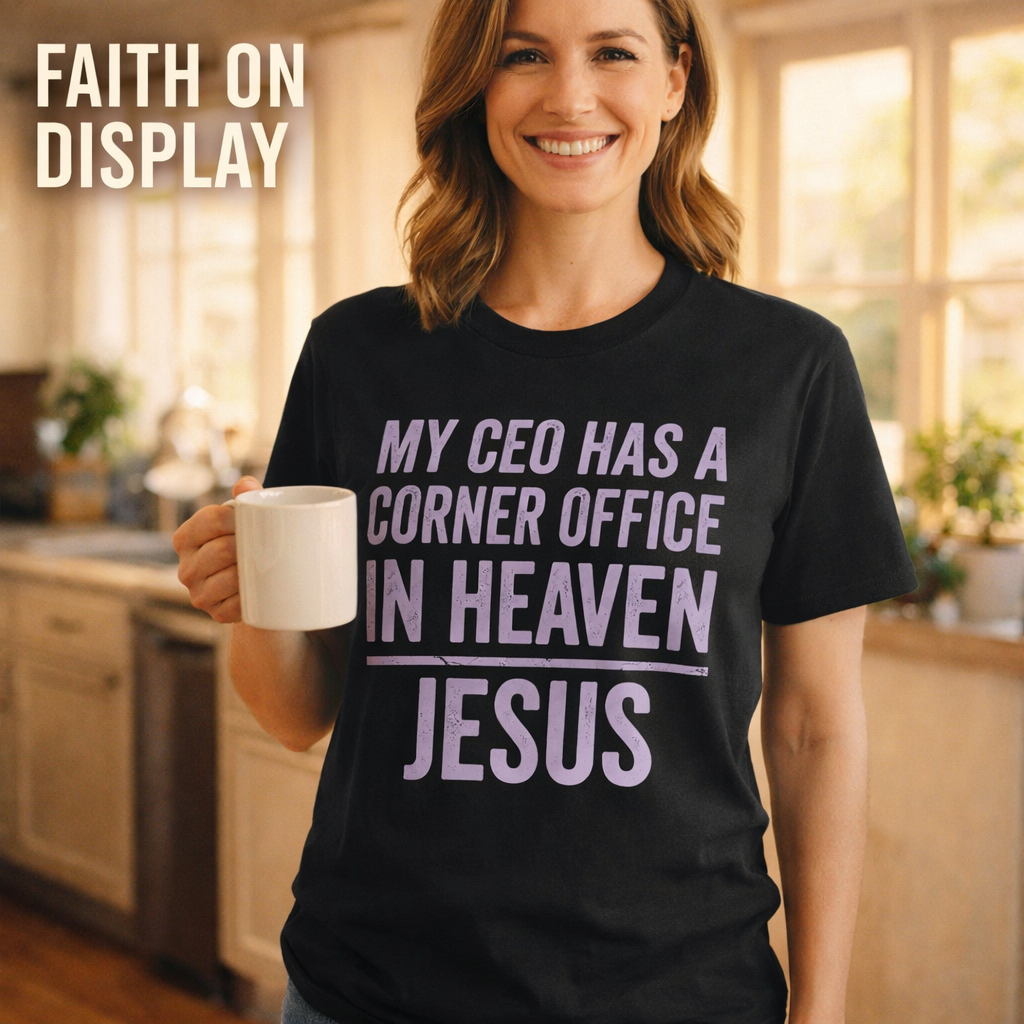 My CEO in Heaven T-Shirt_ls_indoor