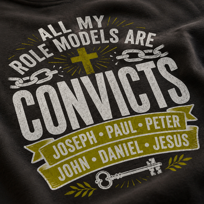 Convicts Role Models T-Shirt_macro_detail
