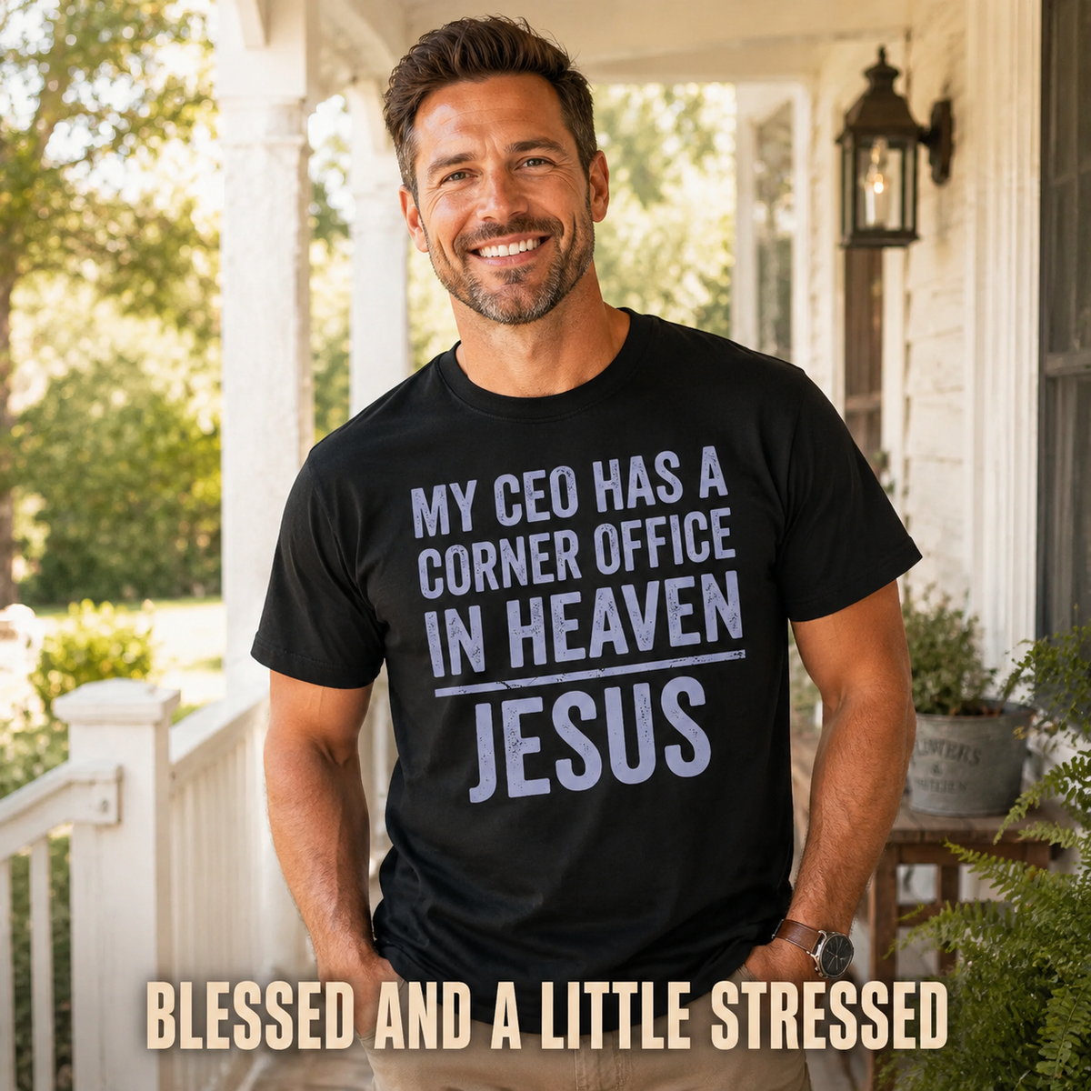 My CEO in Heaven T-Shirt_active_outdoor