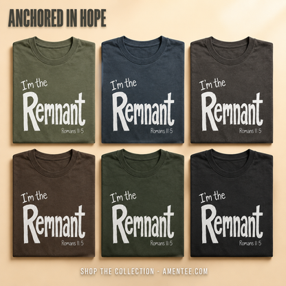 I'm the Remnant T-Shirt_6color_grid