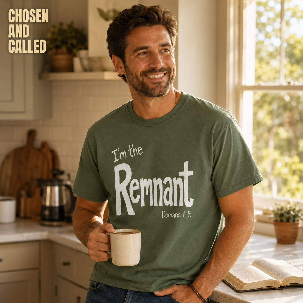 I'm the Remnant T-Shirt_ls_indoor