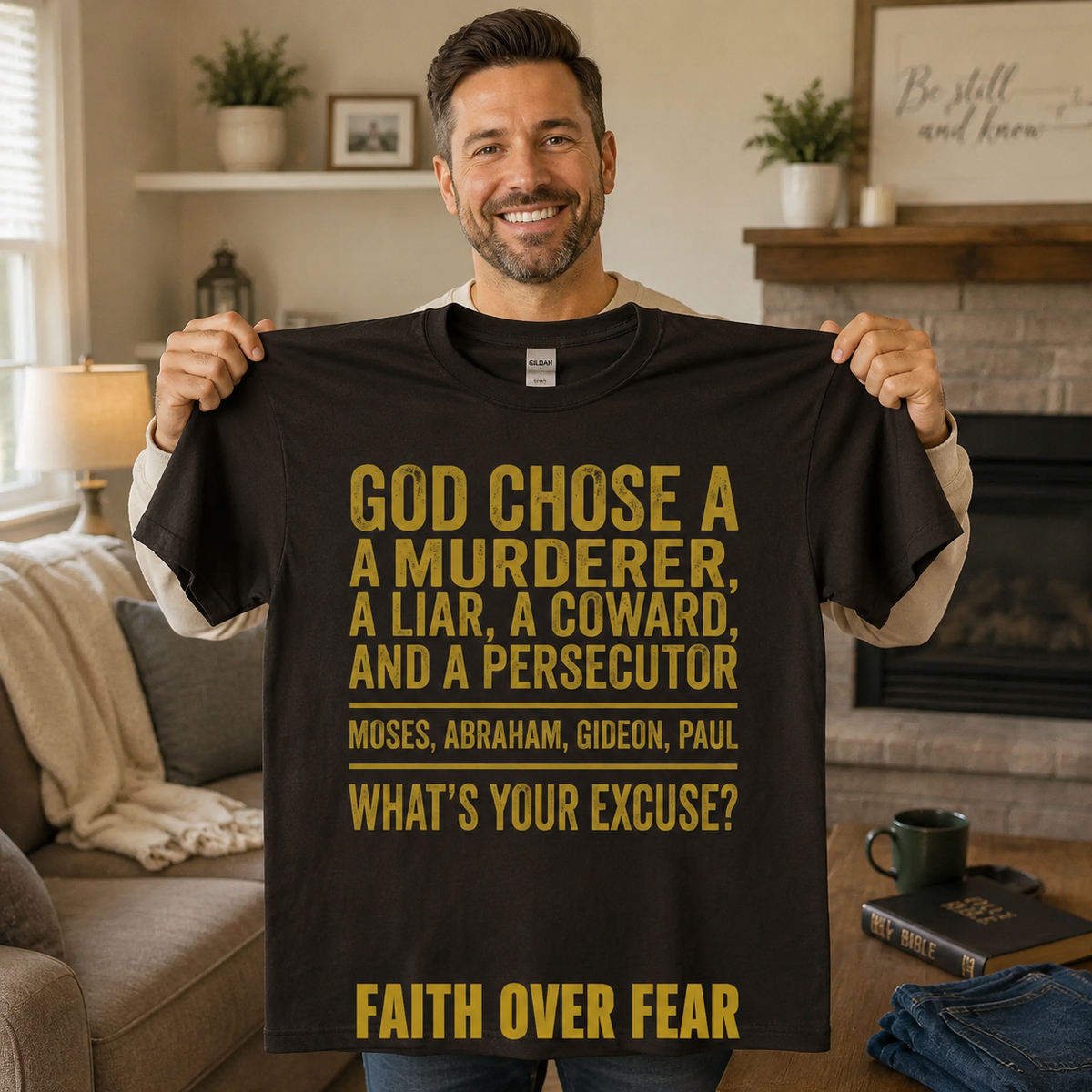 God Chose Ordinary People T‑Shirt_ugc_holdup