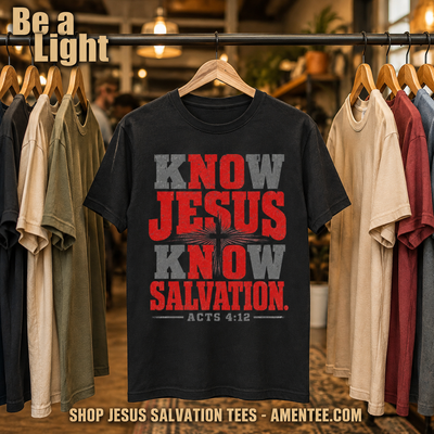 Jesus Salvation T-Shirt_boutique_rack