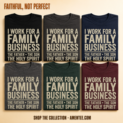 Family Business Trinity T-Shirt_6color_grid
