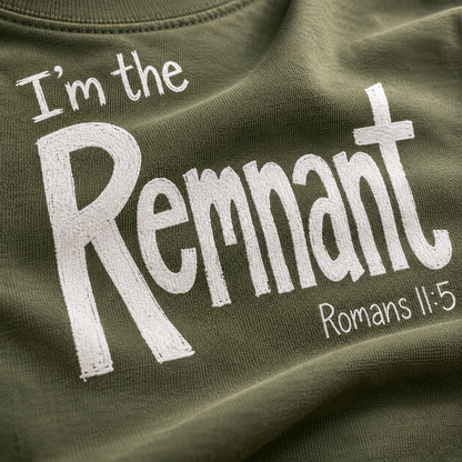 I'm the Remnant T-Shirt_macro_detail