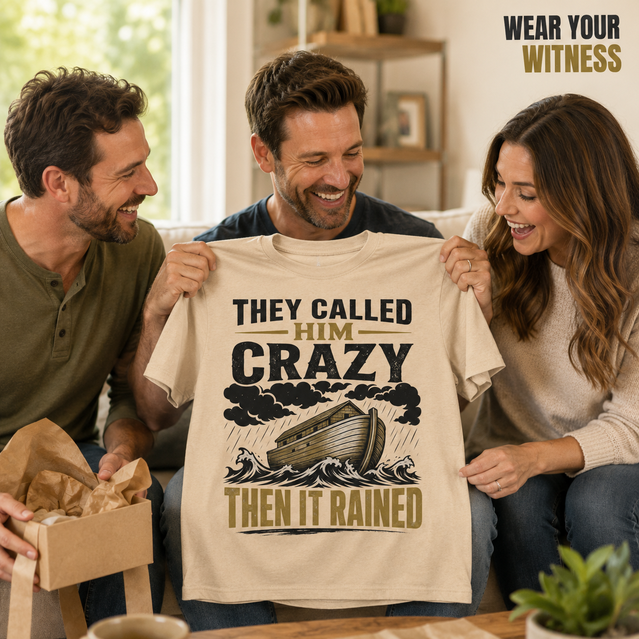 They Called Him Crazy Noah T-Shirt_group_shot