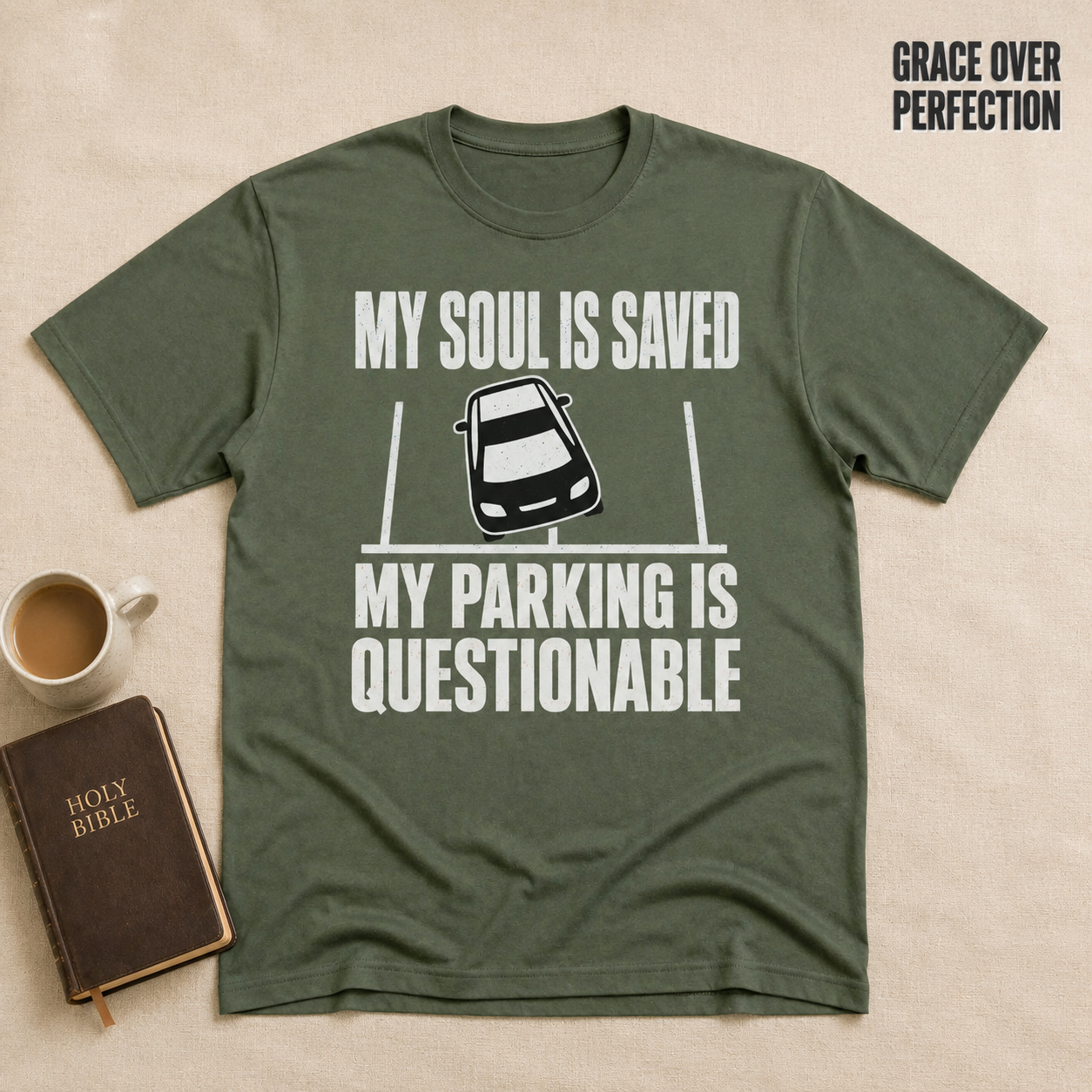 Questionable Parking T-Shirt_min_flat