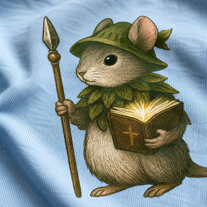 Brave Little Faith Warrior T-Shirt_macro_detail
