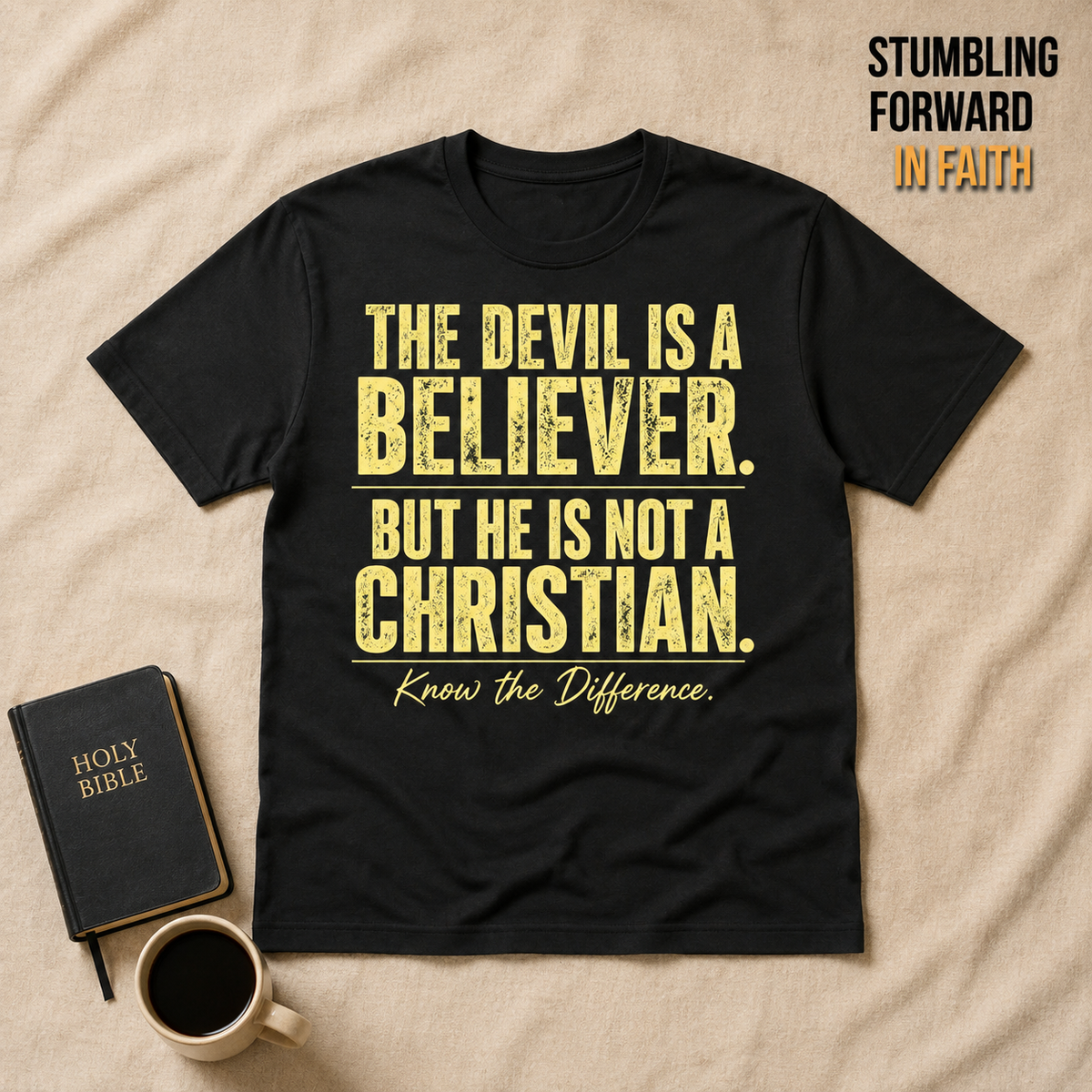 Devil Believer T-Shirt_min_flat