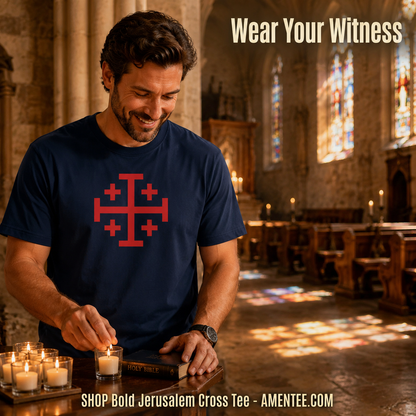 Bold Jerusalem Cross T-Shirt_contextual
