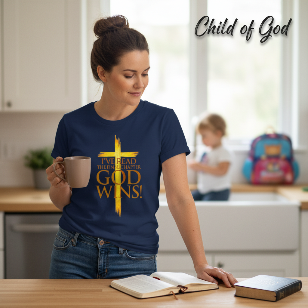 God Wins Final Chapter T-Shirt__use