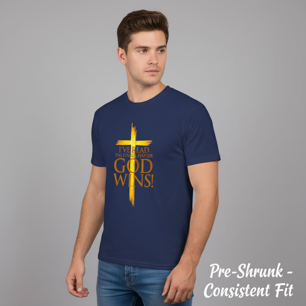 God Wins Final Chapter T-Shirt__space