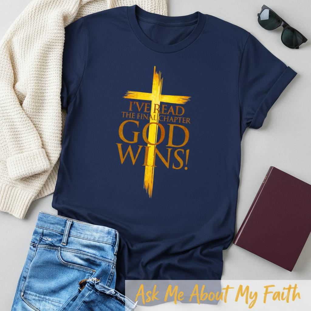 God Wins Final Chapter T-Shirt__pair
