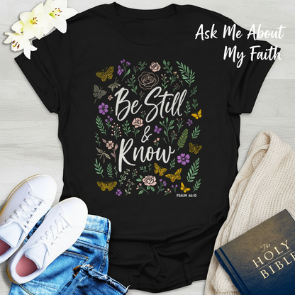 Be Still & Know T-Shirt__pair