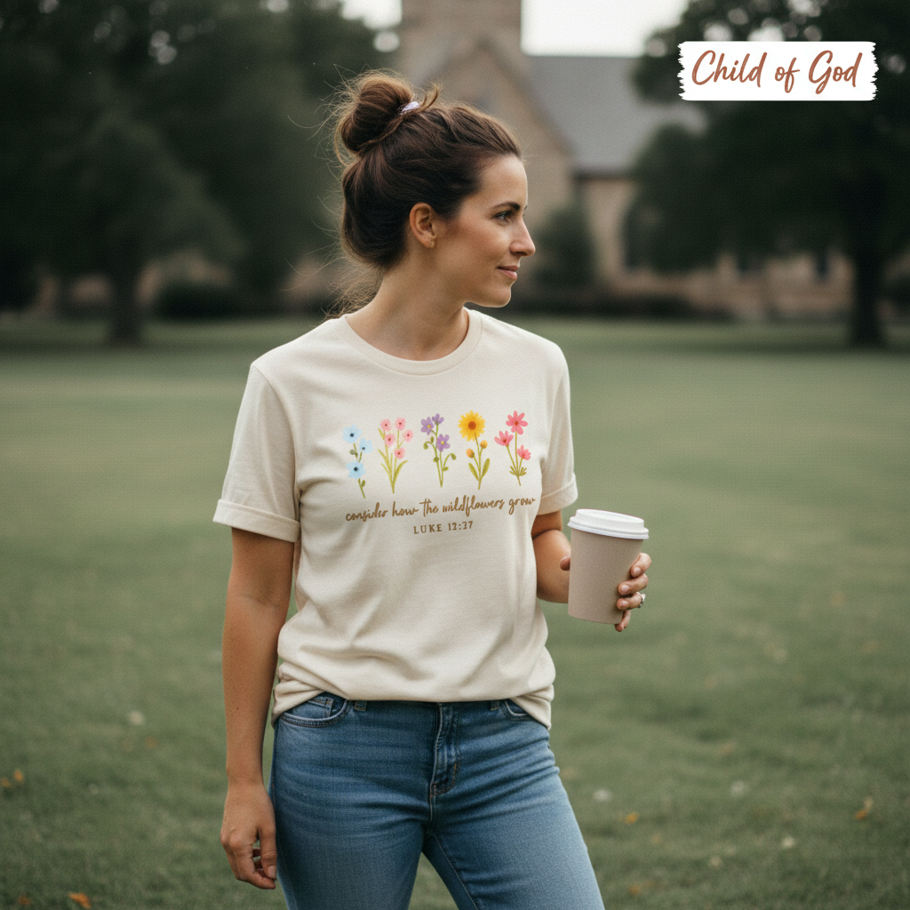 Wildflower Grace T-Shirt__lifestyle