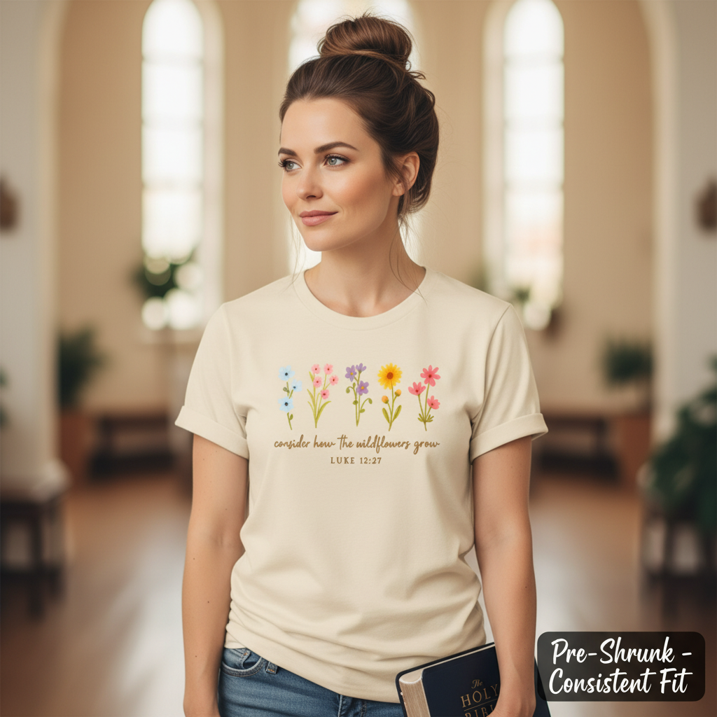 Wildflower Grace T-Shirt__space