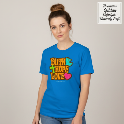 Faith Hope Love T-Shirt__benefit