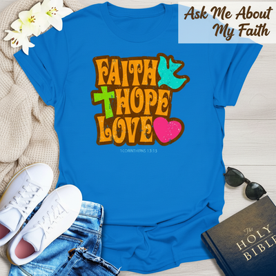 Faith Hope Love T-Shirt__pair