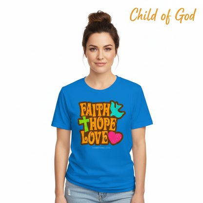 Faith Hope Love T-Shirt__hero