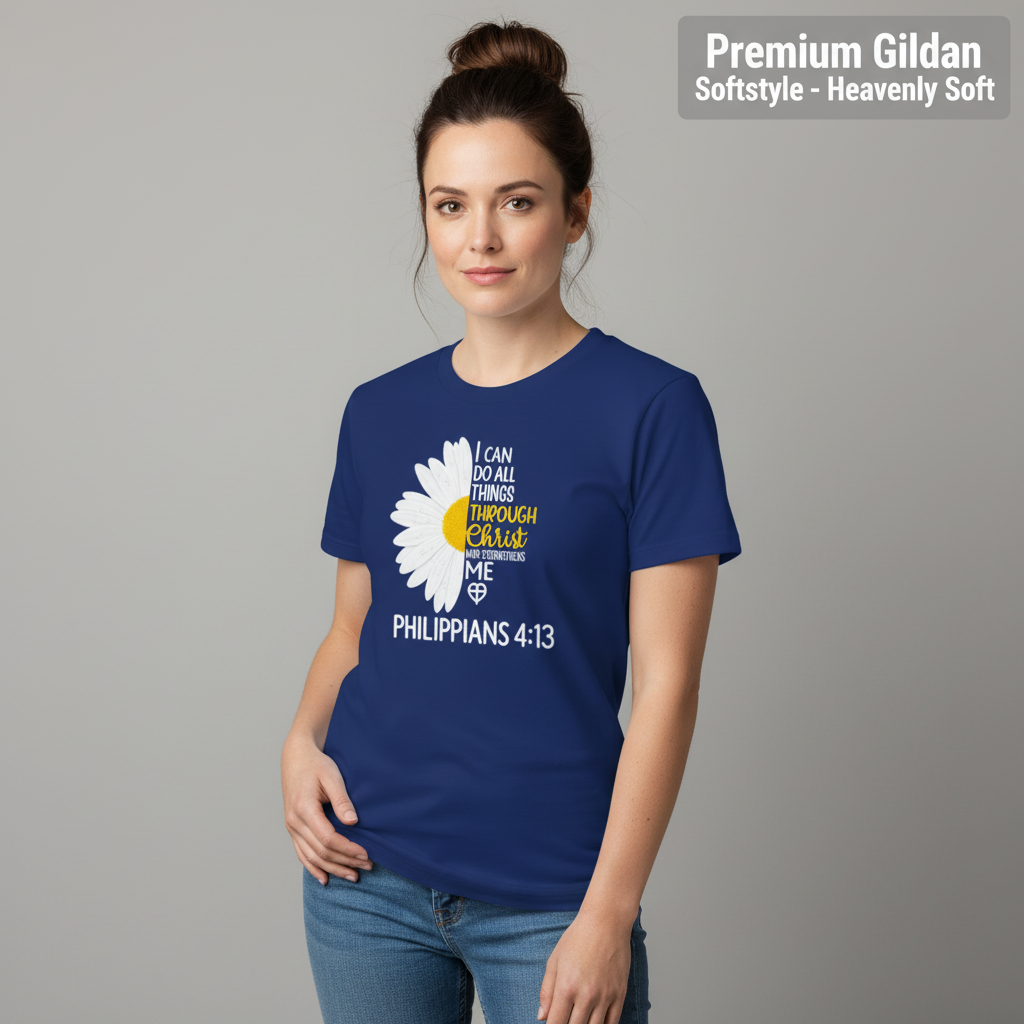 Strength in Christ Daisy T-Shirt__benefit