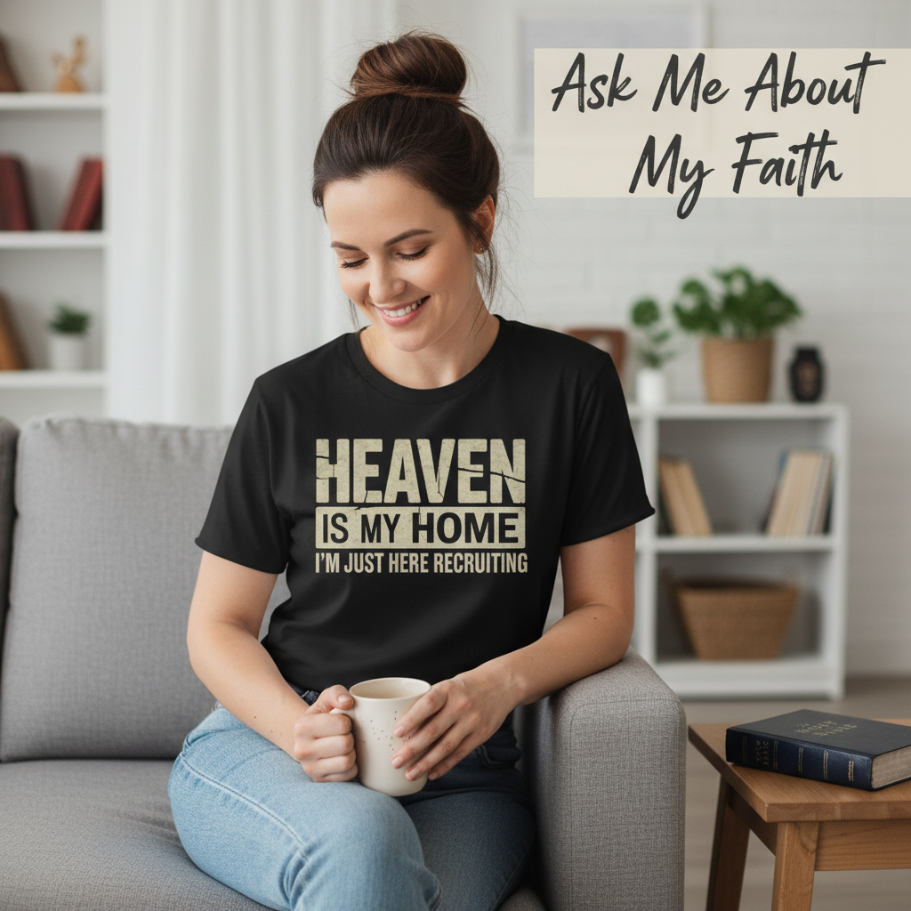 Heaven Is My Home T-Shirt__use