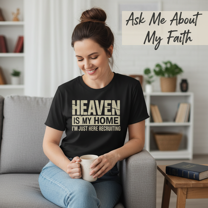 Heaven Is My Home T-Shirt__use