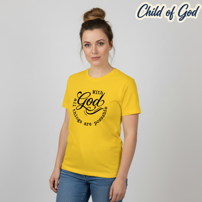 God All Things Are Possible T-Shirt__hero