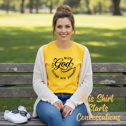 God All Things Are Possible T-Shirt__pair