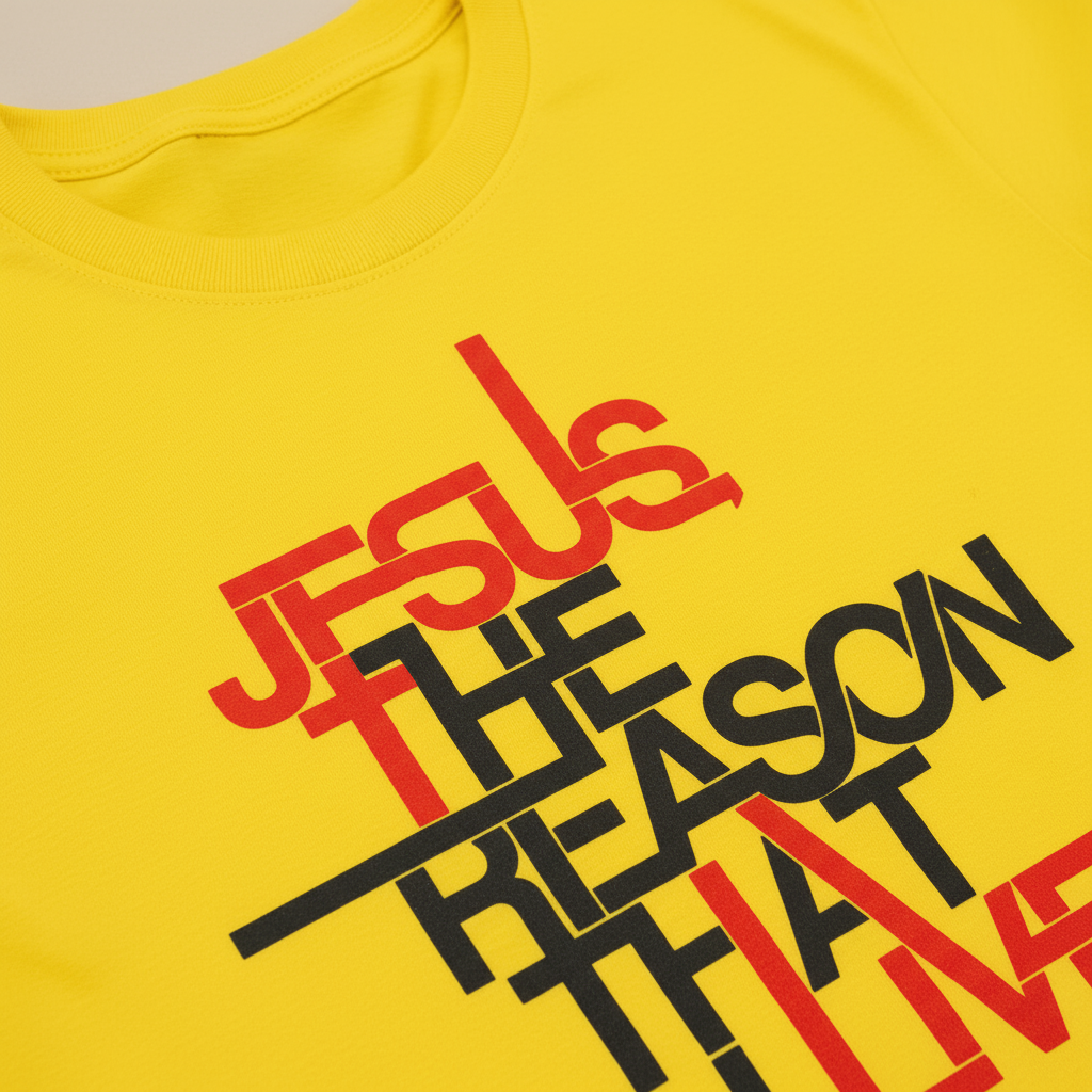 Jesus The Reason I Live T-Shirt__detail